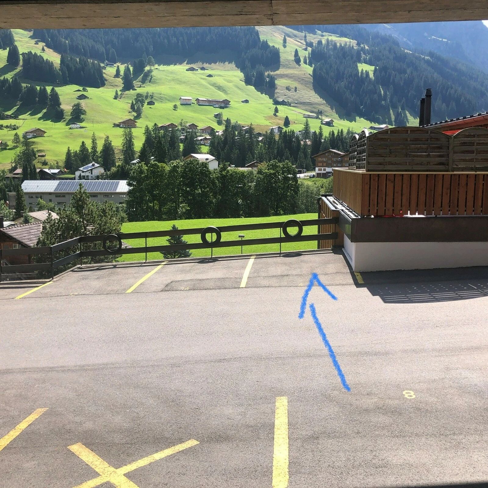 Eigener Parkplatz